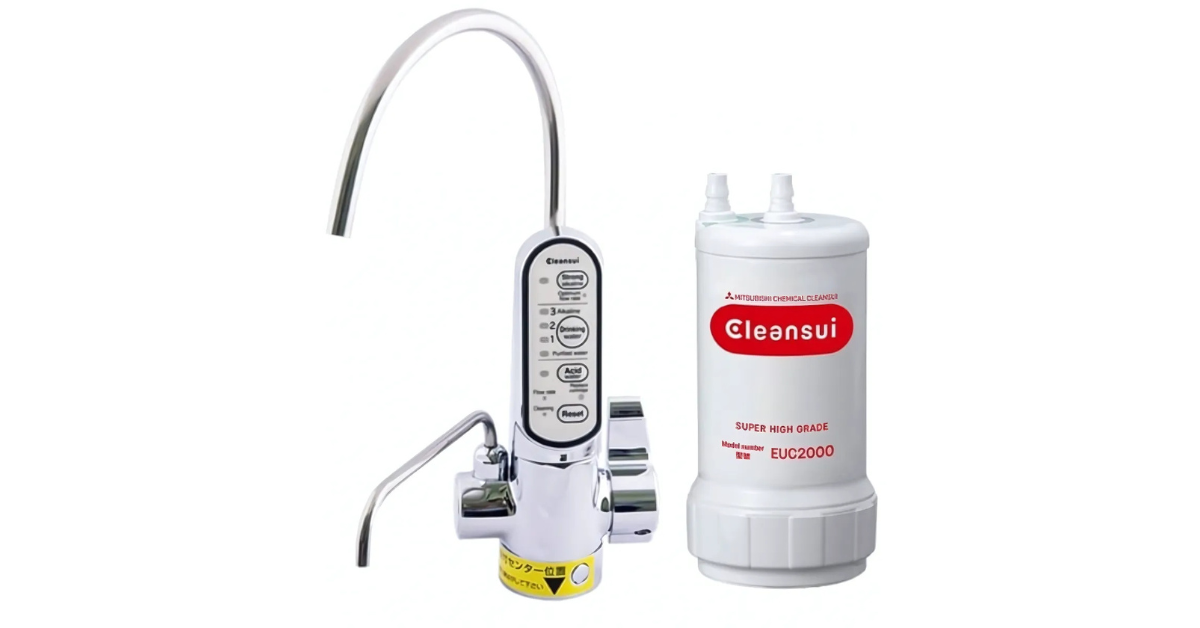 Máy lọc nước Cleansui EU301 tạo ion kiềm
