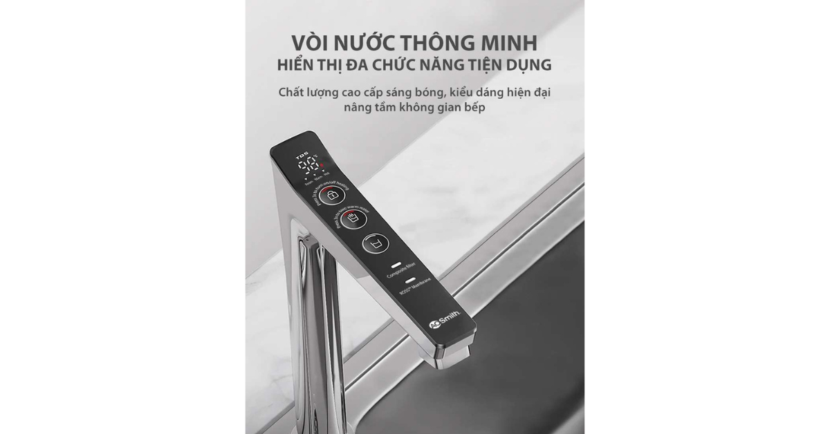 Máy lọc nước đặt gầm AOSmith LUX-AOU800HOT
