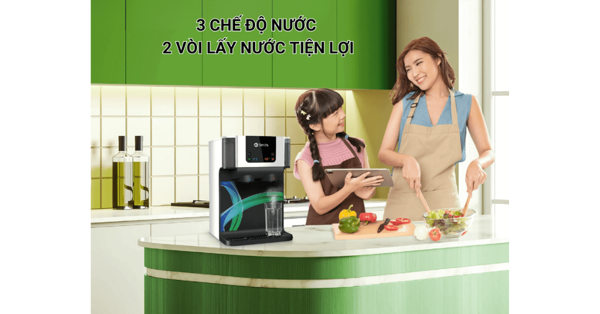 Đặc điểm nổi bật của Máy lọc nước đặt bàn AOSmith ECO-AOC75PUR
