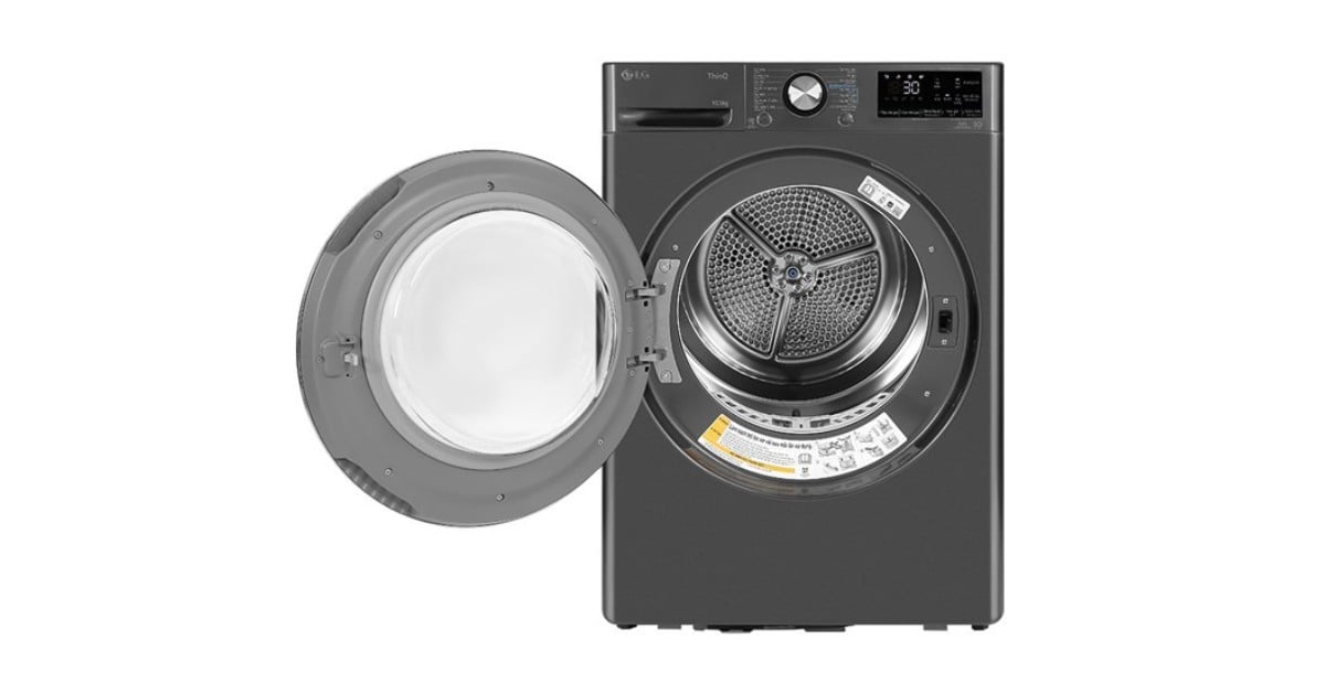 Máy sấy bơm nhiệt LG 10.5 kg DVHP50B