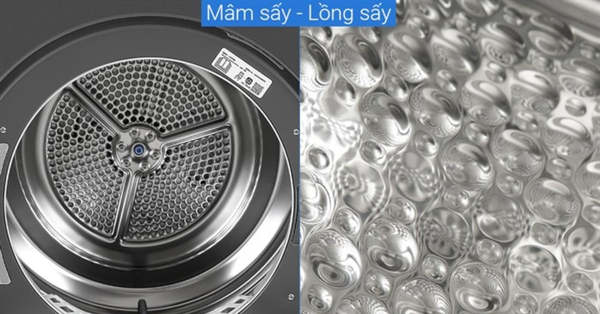 Máy sấy bơm nhiệt LG 10.5 kg DVHP50B