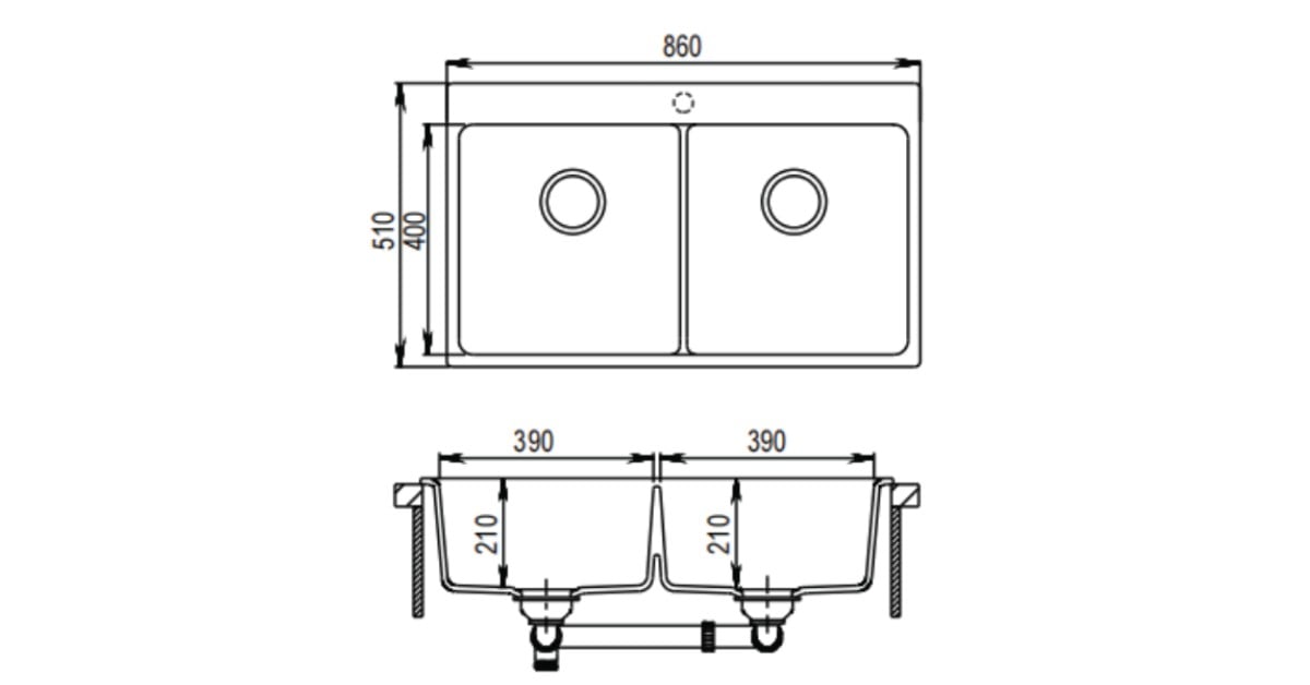 Chậu đá Maadela MDS-A8651W