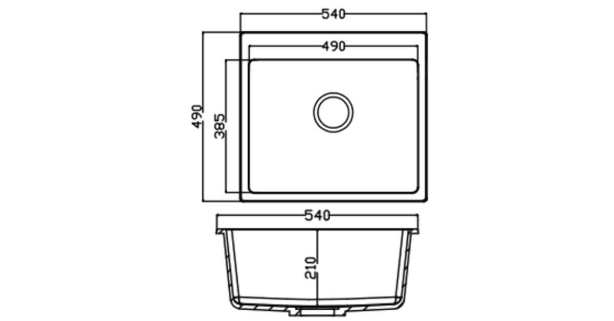 Chậu đá Maadela MDS-A5449W