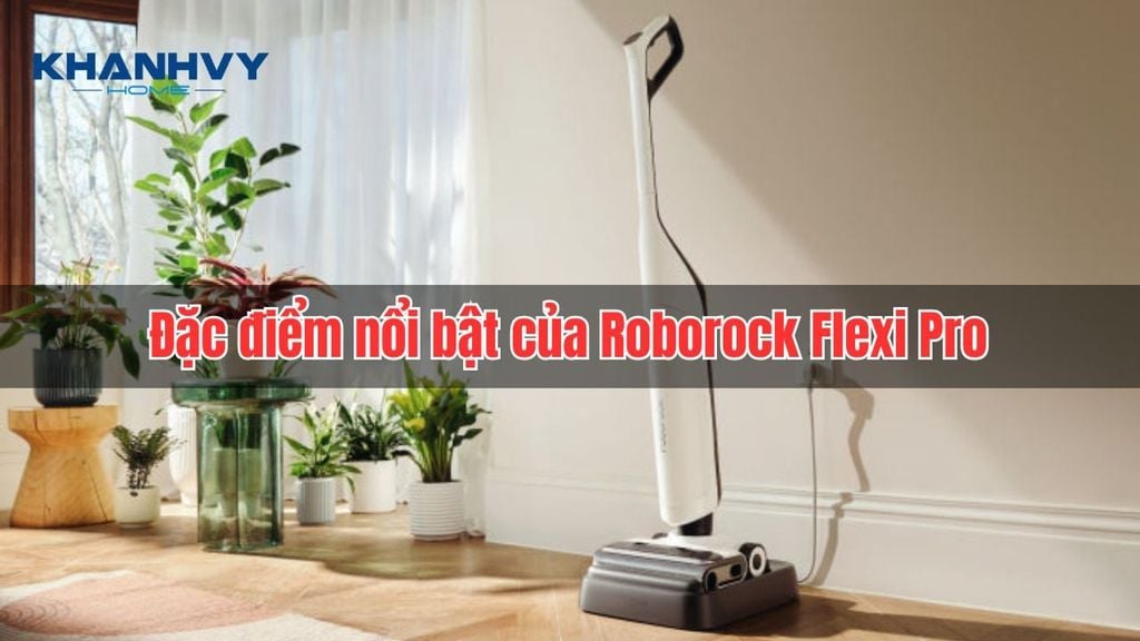 Đặc điểm nổi bật của Robot hút bụi Roborock Flexi Pro