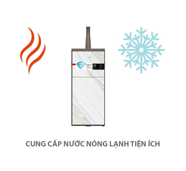 Máy lọc nước Toshiba TWP-W1905SV(MB) với tính năng 3 trong 1: lọc nước, làm nóng và làm lạnh
