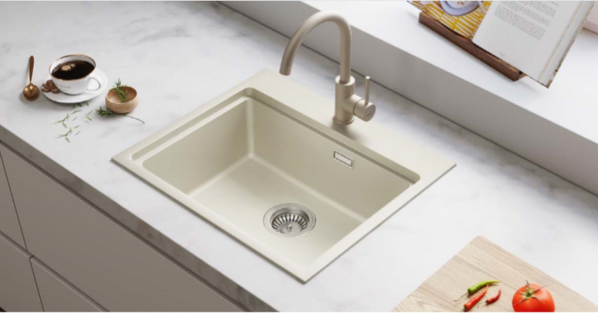 Chậu đá Hafele HS22-GEN1S60M - màu kem 577.25.420