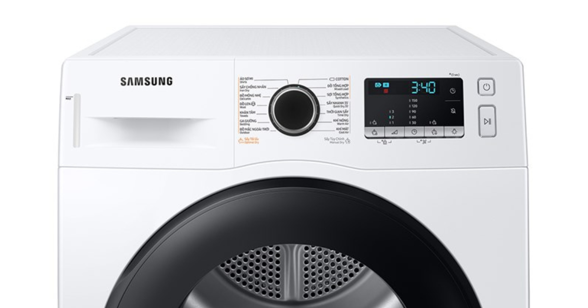 Máy sấy thông minh Samsung DV90TA240AE/SV