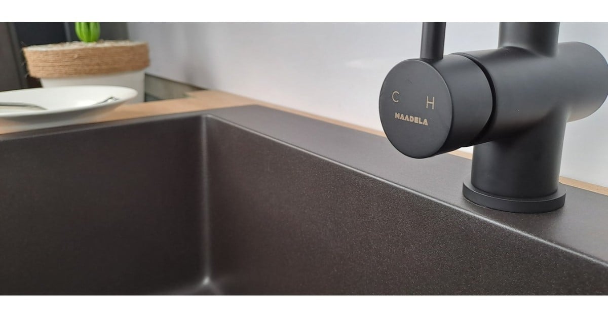 Chậu đá Hafele HS22-GEN1S60M - màu đen 577.25.320