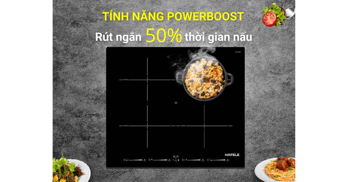 Đặc điểm nổi bật của Bếp từ đa vùng nấu Hafele HC-IF60D 536.01.911