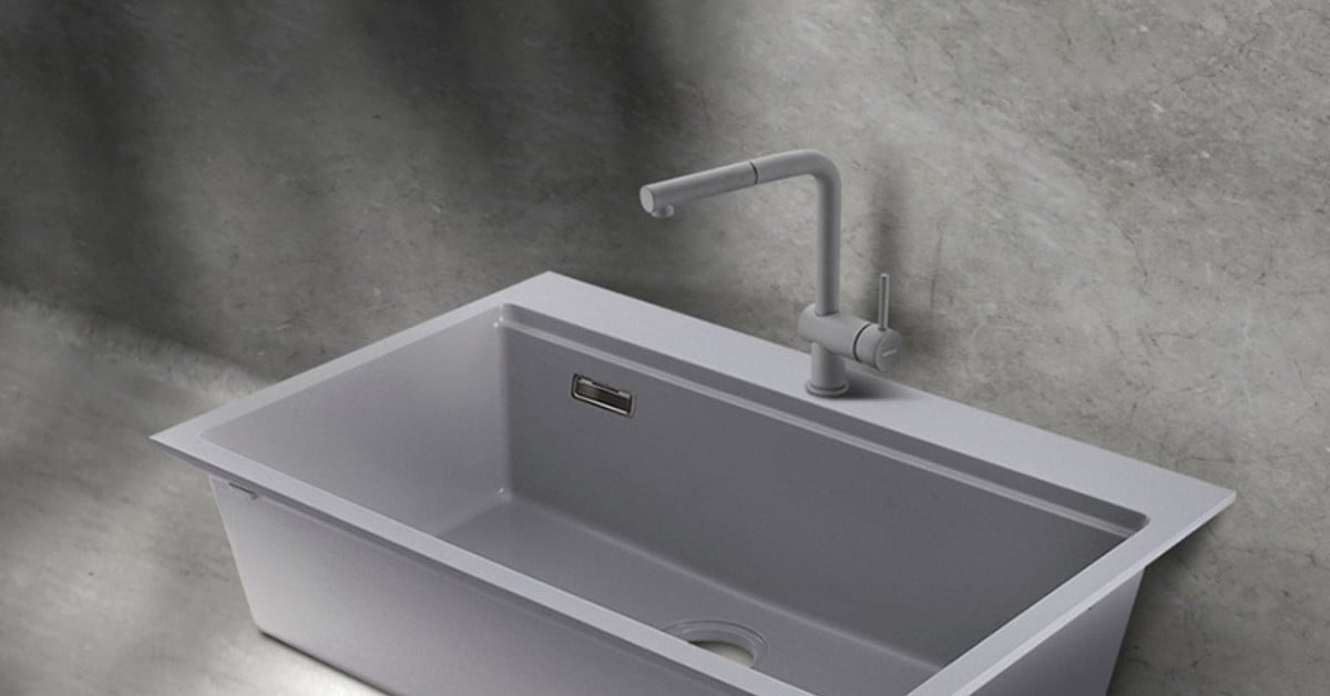 Chậu đá Hafele HS22-GEN1S90M - màu xám 577.25.530
