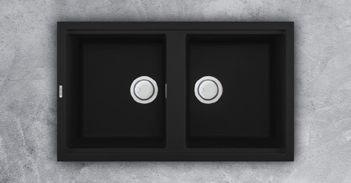 Chậu rửa chén Malloca NERO G-45040