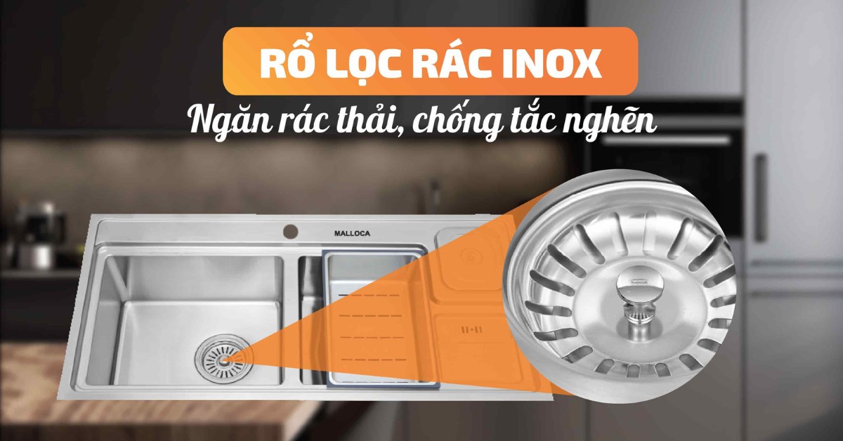 Chậu rửa chén Malloca MS 8804 N