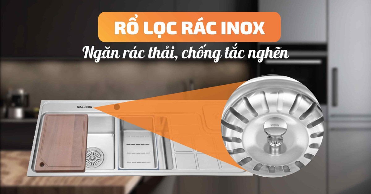 Chậu rửa chén Malloca MS 8817 N