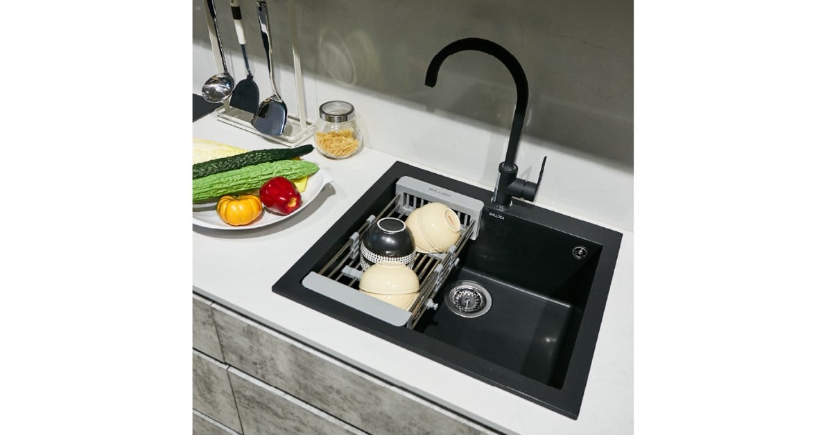 Chậu rửa chén Malloca NERO K-10540