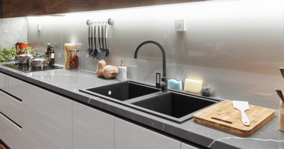 Chậu rửa chén Malloca NERO K-45040