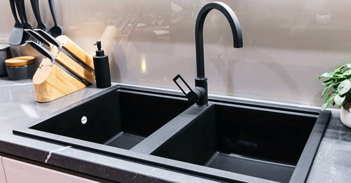 Chậu rửa chén Malloca NERO K-45040