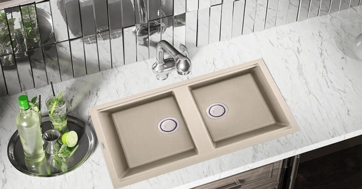 Chậu rửa chén Malloca BIANCO K-45062