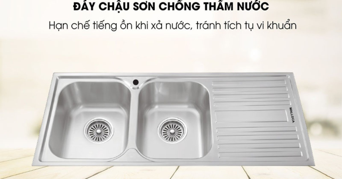 Chậu rửa chén Malloca MS 1025R NEW