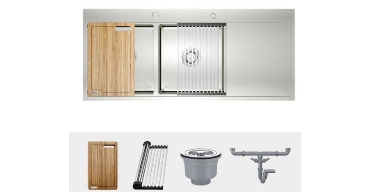Chậu rửa bát Konox Topmount Sink KN11650TD Right