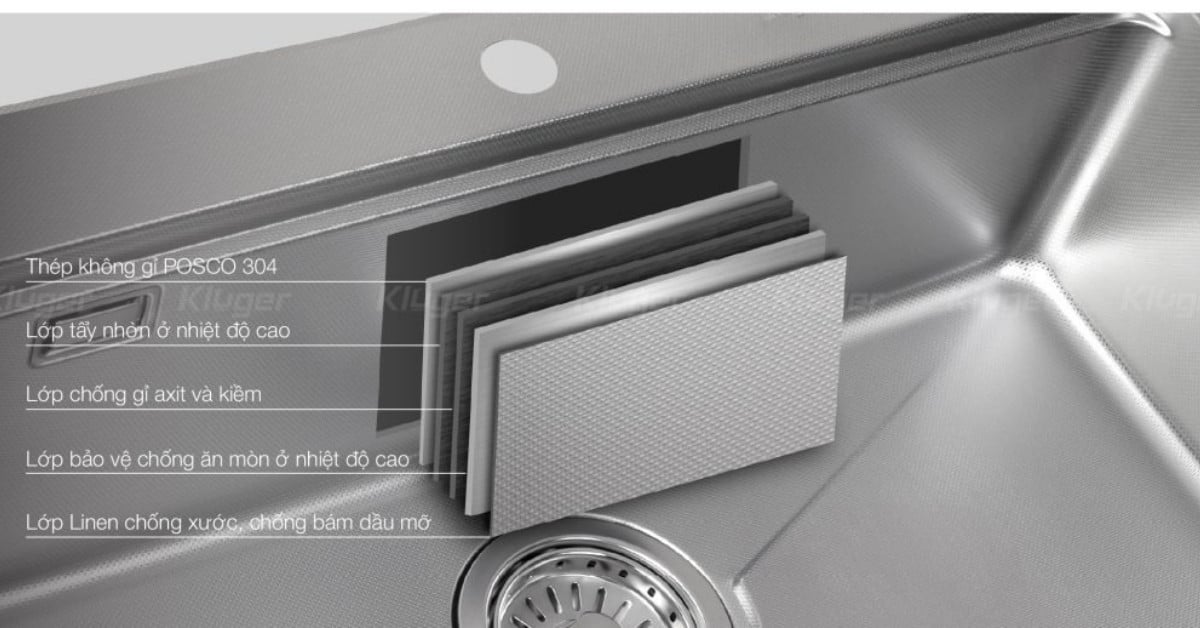 Chậu rửa bát Kluger KW8101FS-S72