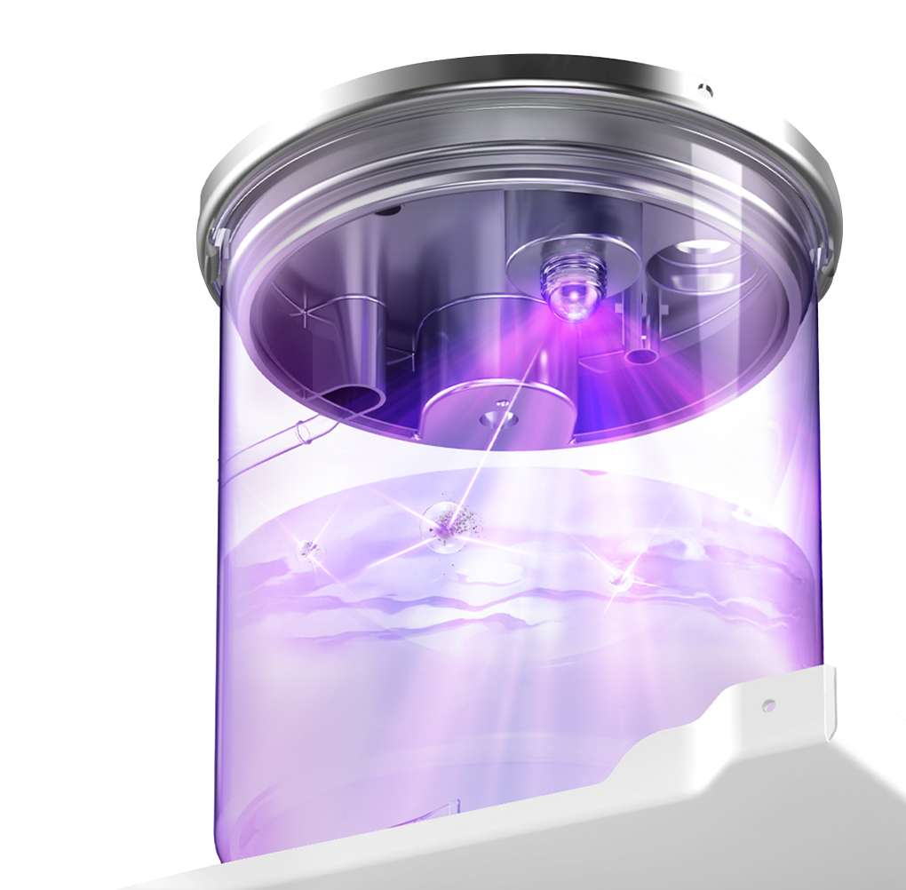 Máy lọc nước Toshiba TWPW1035SVN(K) với hệ thống diệt khuẩn UV-LED hiệu quả cao