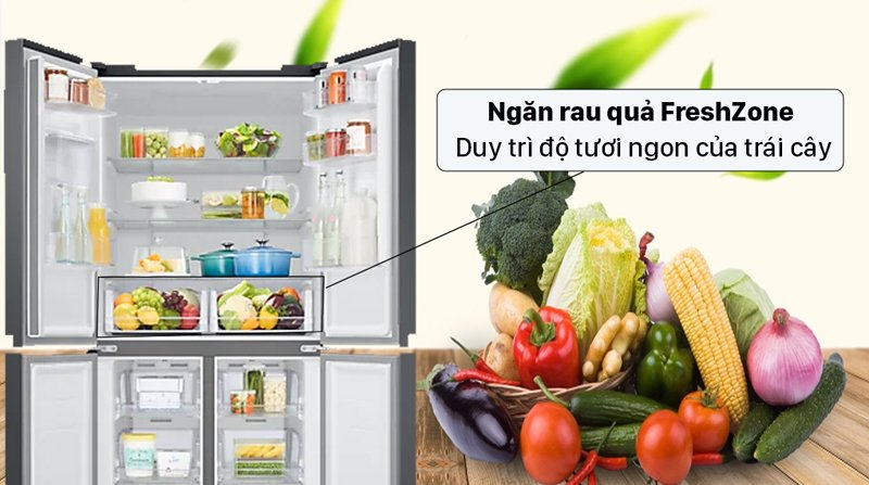 Ngăn rau củ quả Freshzone