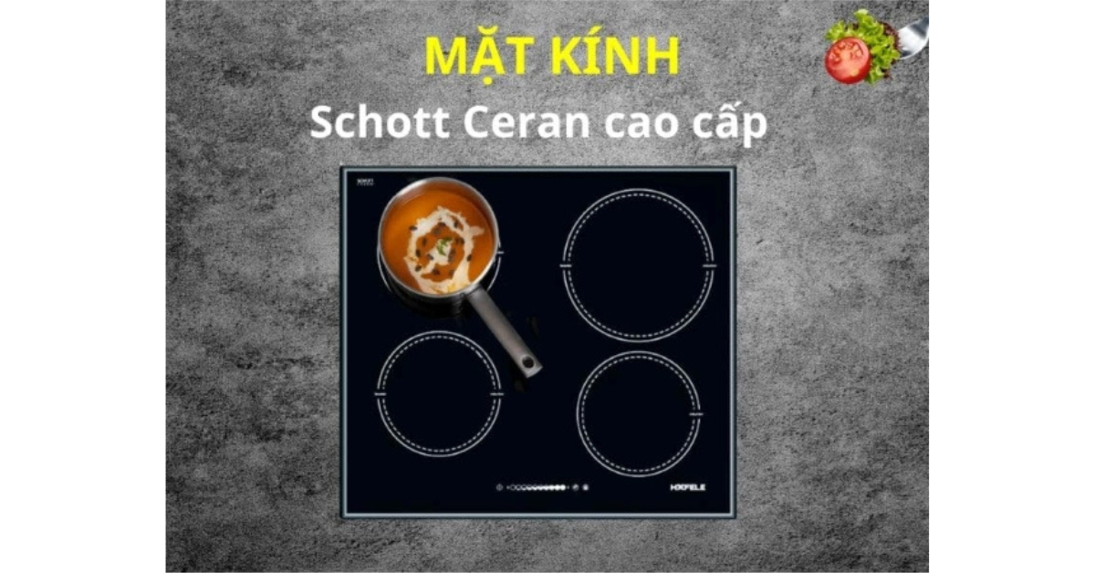 Bếp điện 4 vùng nấu Hafele 536.01.781