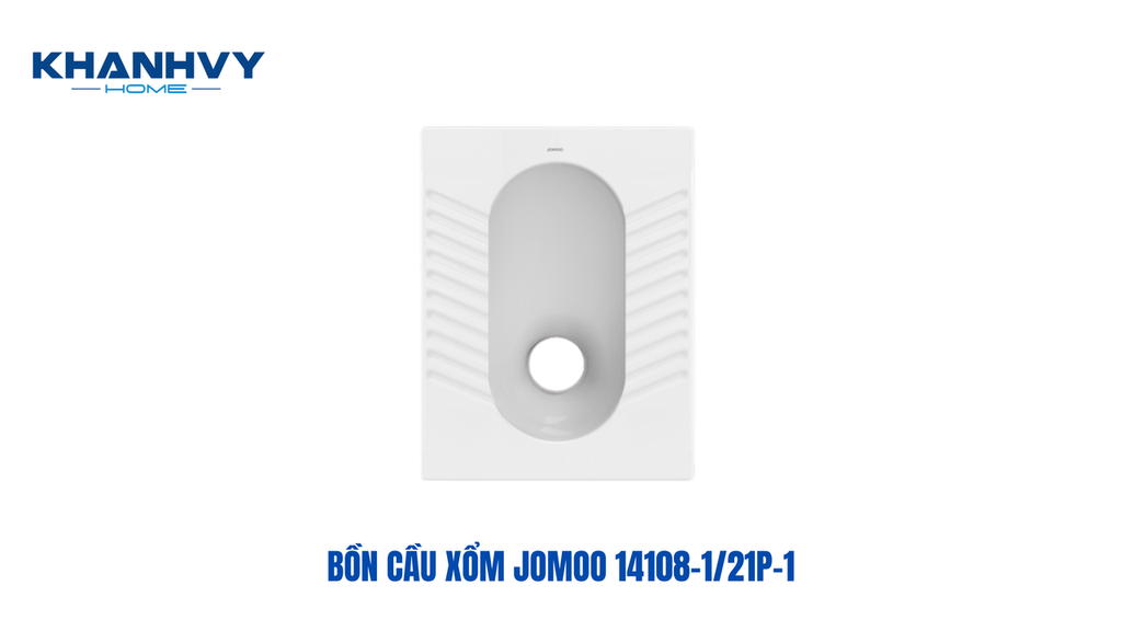 Bồn cầu xổm Jomoo 14108-1/21P-1