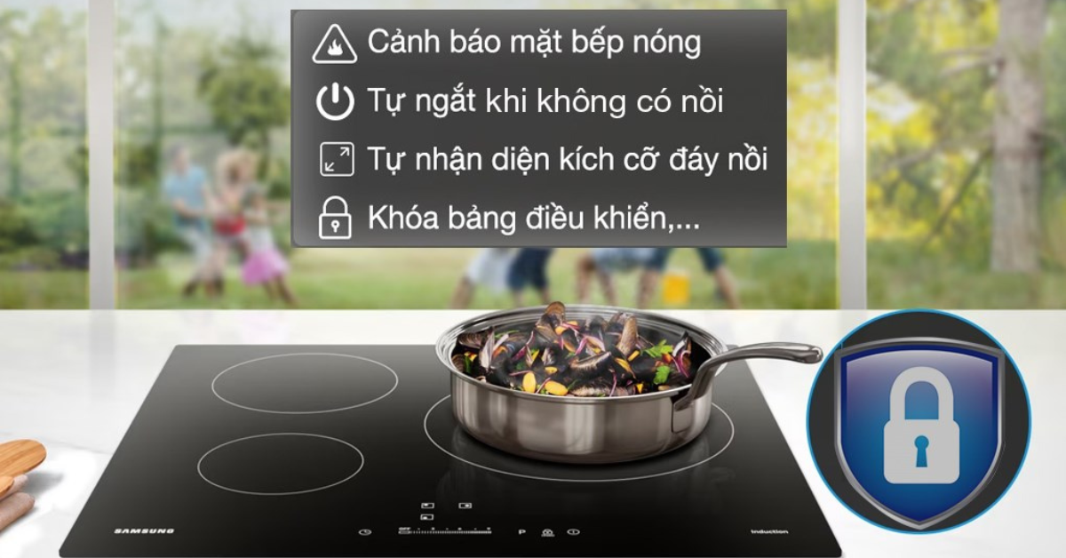 Hướng dẫn sử dụng Bếp điện từ âm Samsung NZ63B5046FK/SV