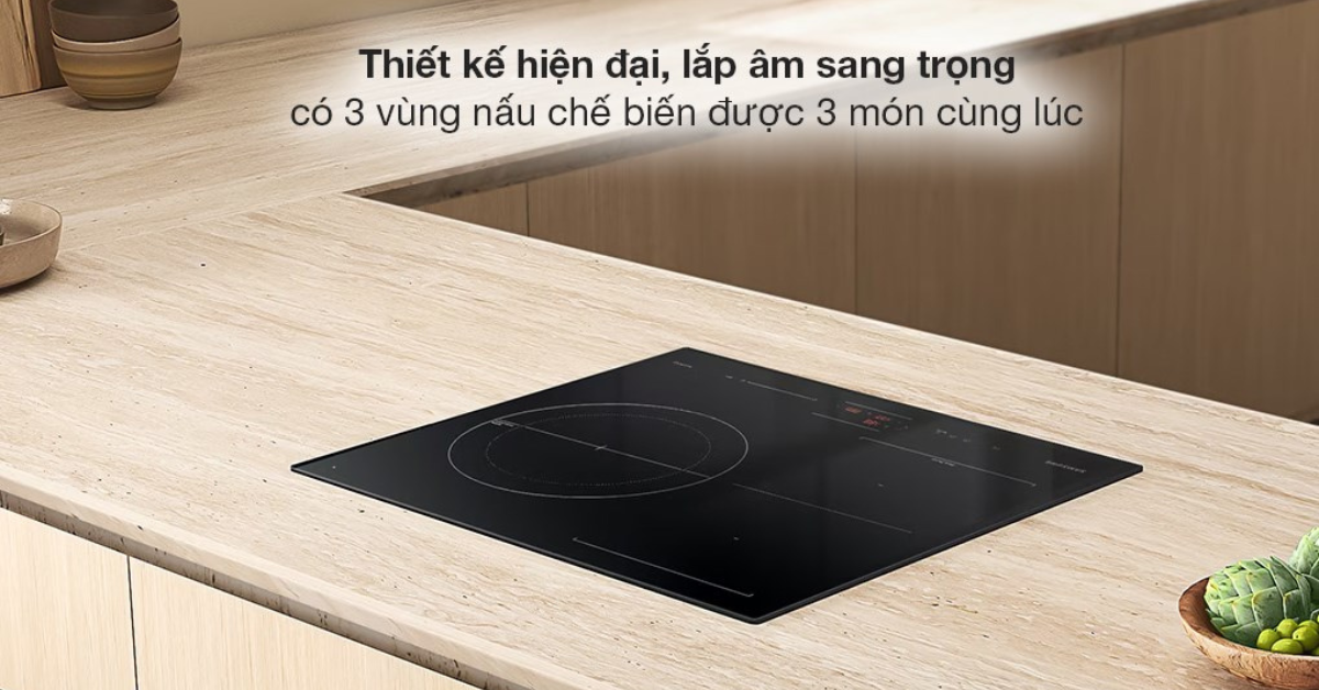 Bếp điện từ âm Samsung NZ63B5046FK/SV
