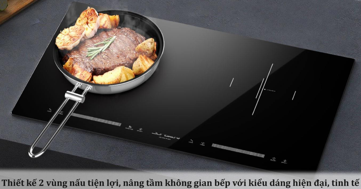 Bếp điện từ đôi Junger CEJ-203-IF