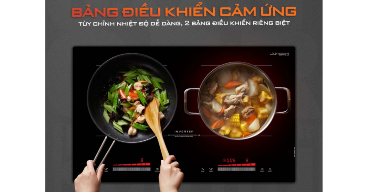 Hướng dẫn sử dụng Bếp điện từ đôi Junger MTD-71