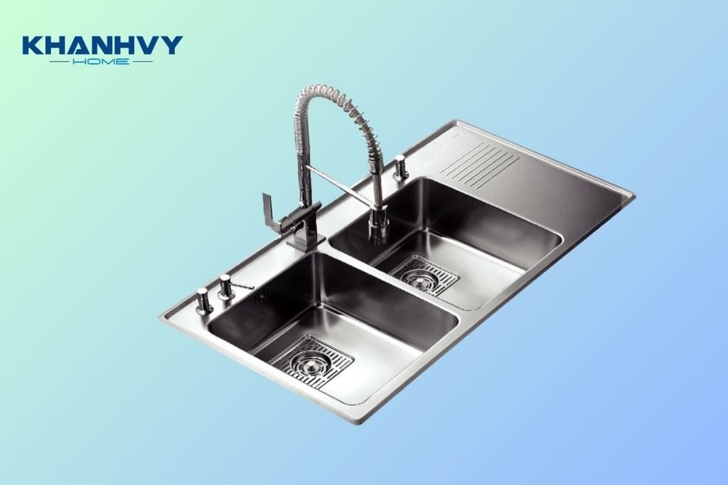 Chậu rửa chén Teka  – hai hộc tiện lợi, chất lượng