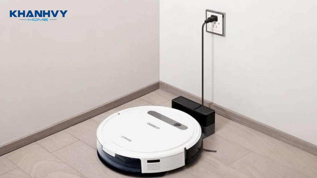 Nên đưa robot về trạm sạc sau khi sử dụng xong