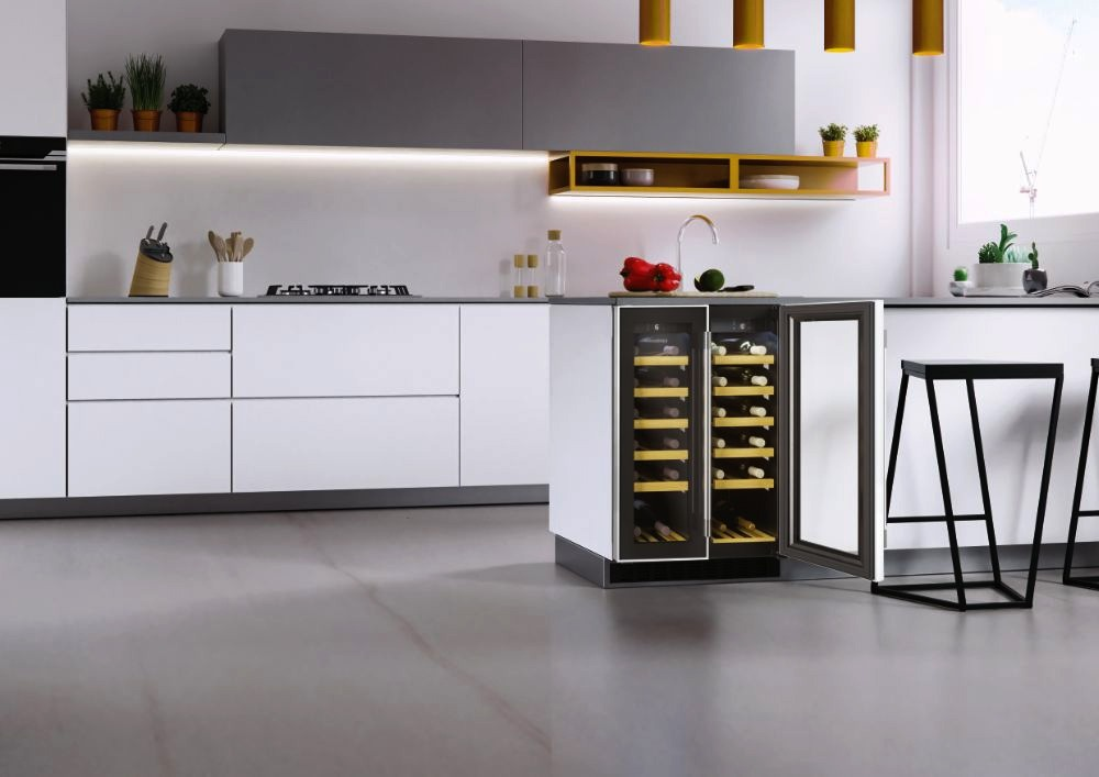 Tủ rượu 2 cánh Rosieres RWCB 60D/N - Phù hợp với không gian nhà bếp