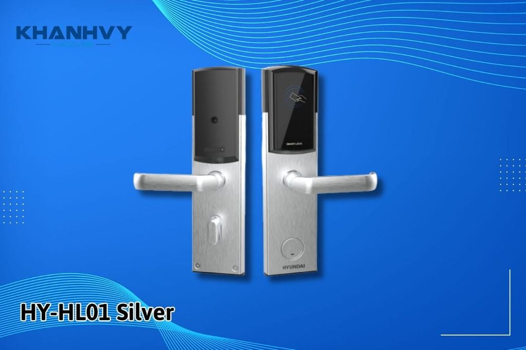 Khoá cửa thông minh HY-HL01 Silver Hyundai