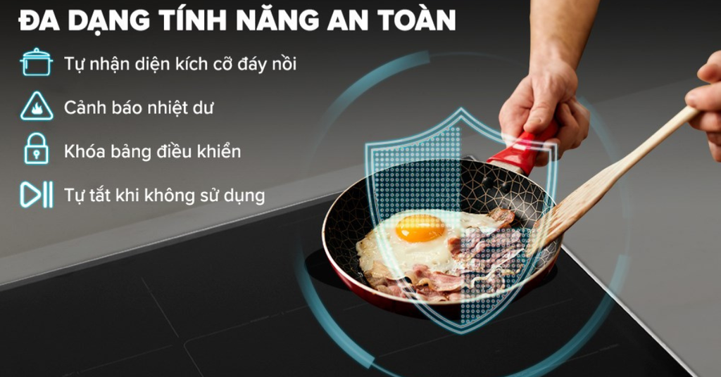 Bếp từ Bosch PXJ675DC1E series 8 - Đặc điểm nổi bật của Bếp từ Bosch PXJ675DC1E series 8
