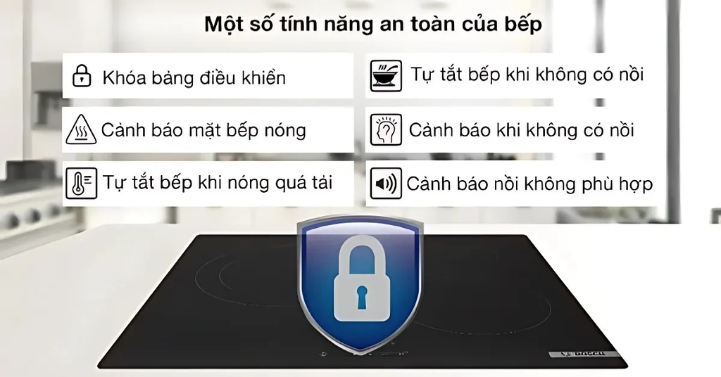 Đặc điểm nổi bật của Bếp từ Bosch PUJ61RBB5E - Serie 4