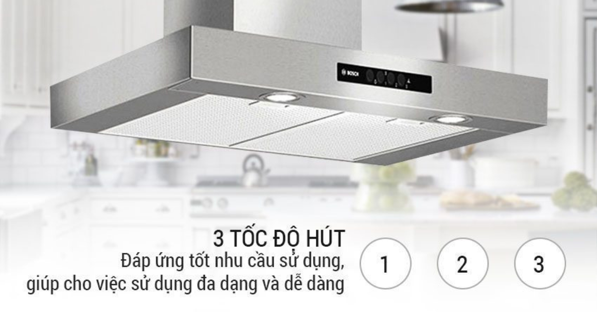Đặc điểm nổi bật của Máy hút mùi Bosch DWP96BC50B