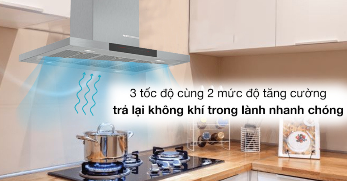 Hướng dẫn sử dụng Máy hút mùi Bosch DIB98JQ50B