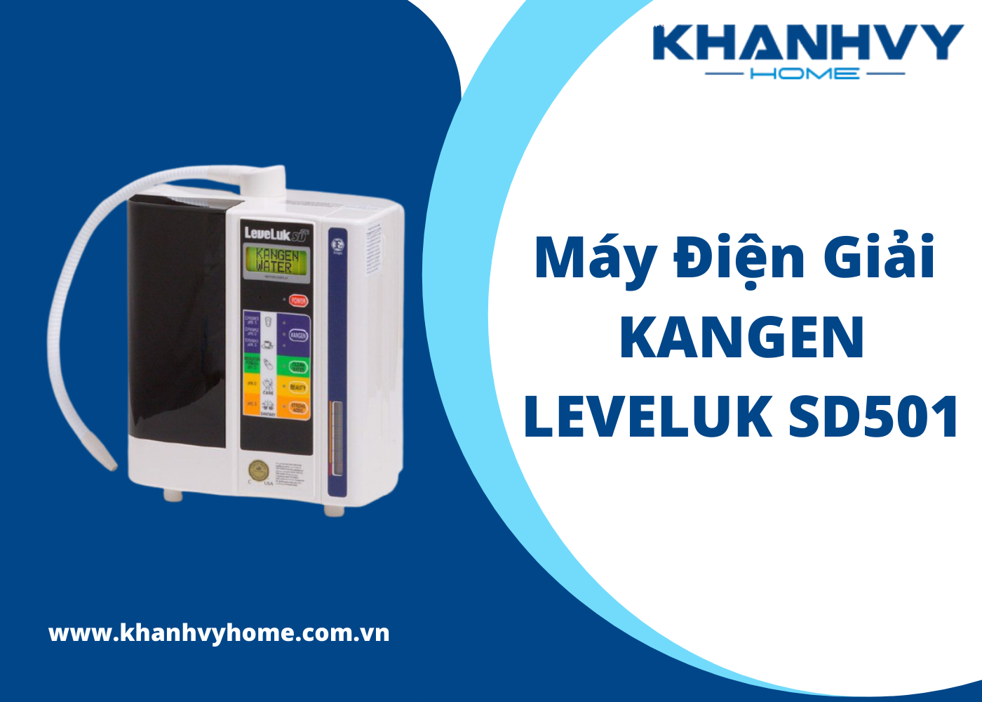 Máy lọc nước Kangen Leveluk SD501
