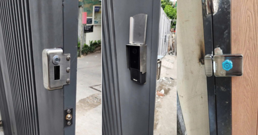 Sản phẩm khóa cổng PHGlock FE36-App-1 được thiết kế kích thước phù hợp dễ dàng lắp đặt trên nhiều loại cổng