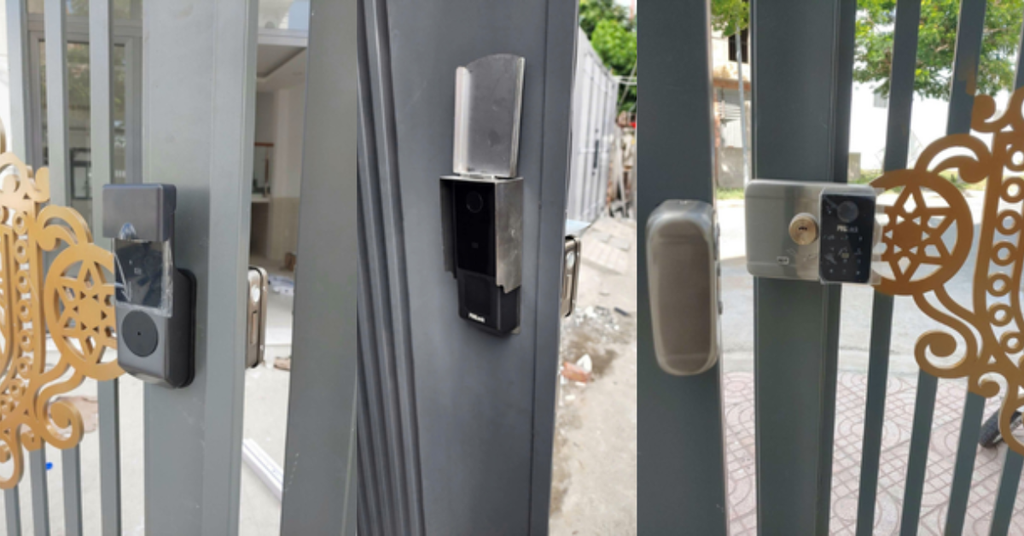 Sản phẩm khóa cổng PHGlock FE36-App-2 được thiết kế kích thước phù hợp dễ dàng lắp đặt trên nhiều loại cổng