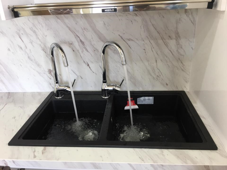 Chậu rửa chén bằng đá với nhiều mẫu mã hiện đại