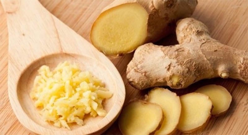 Gừng giúp chiên cá không bắn