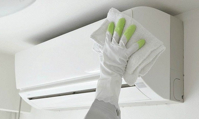 Vệ sinh tổng thể, dọn dẹp khu vực đã vệ sinh