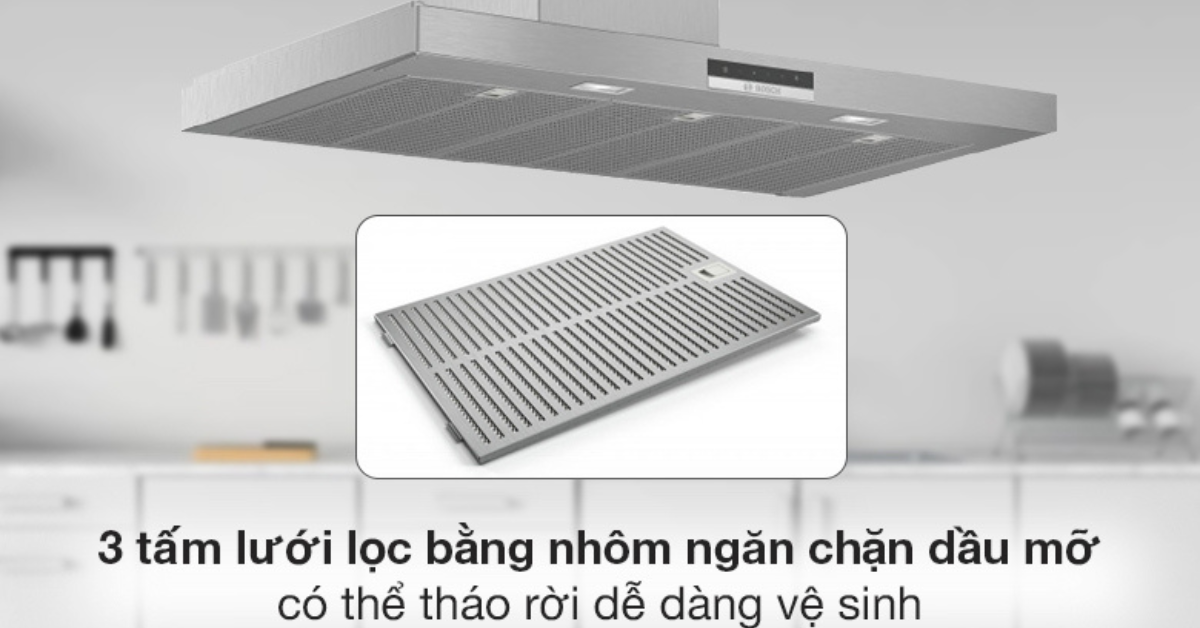 Hướng dẫn sử dụng Máy hút mùi Bosch DWB97DM50B