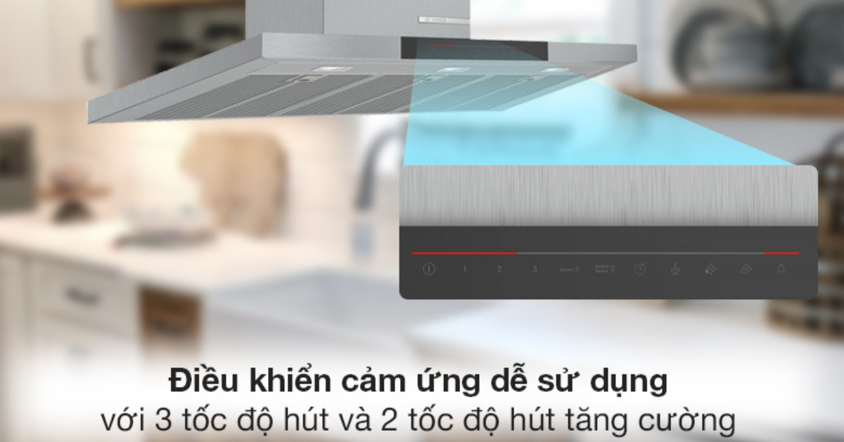 Đặc điểm nổi bật của Máy hút mùi Bosch DWB98JQ50B