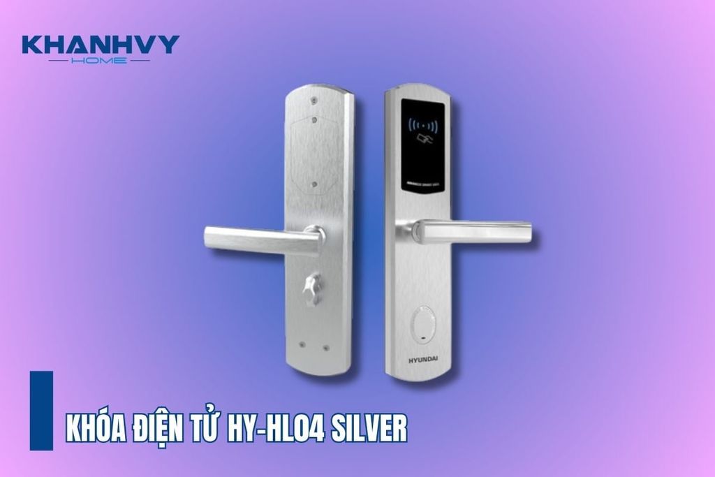 Khóa điện tử HY-HL04 Silver Hyundai