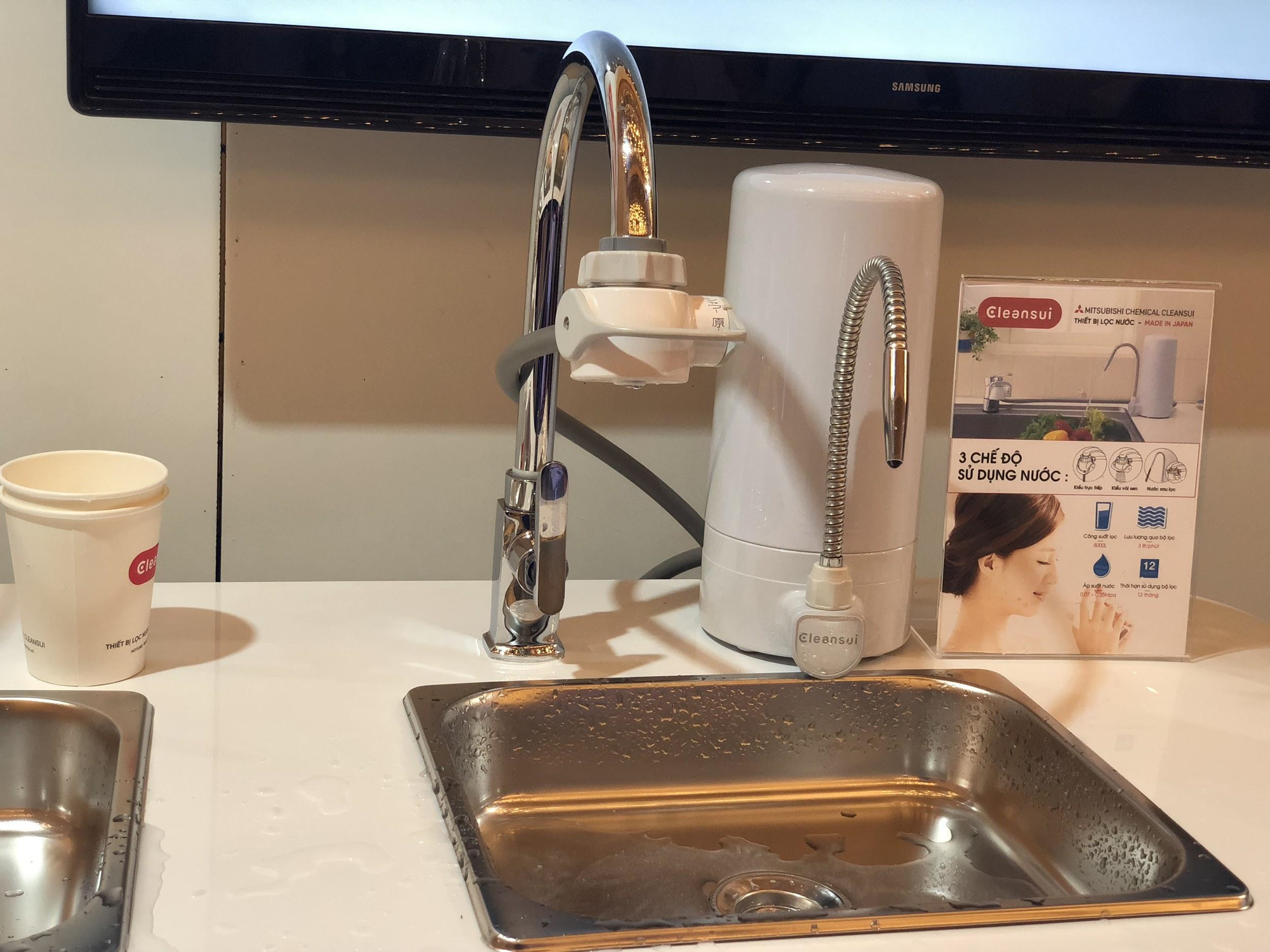 Máy lọc nước Cleansui có công nghệ lọc tiên tiến
